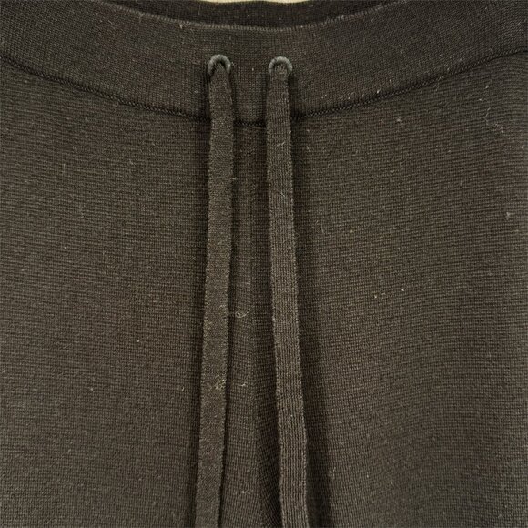 Co | Black Knit Drawstring Wide Leg High Waisted Pant L - Picture 3 of 10